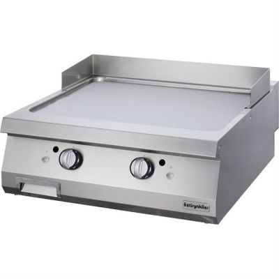 Öztiryakiler - Öztiryakiler Grill Plate, Set Üstü, Düz, Gazlı, Krom, 80x90x30 cm