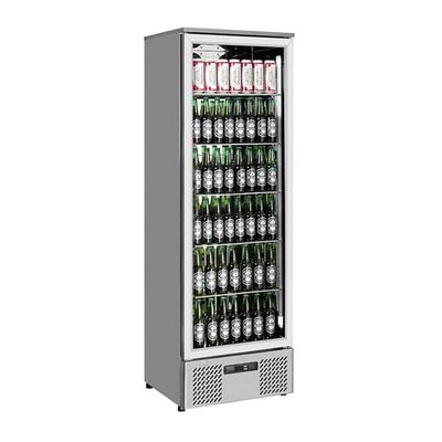 GTech - GTech SC-293F-S Bar Arkası Şişe Soğutucu Dolap, Dik Tip, Tek Kapılı, 293 L, Inox