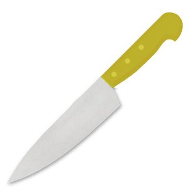 Gurmeaid - Gurmeaid Şef Bıçağı, Plastik Saplı, 21 cm, Sarı