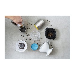 Hario Miolove Paslanmaz Çelik Mug Bardak, 270 ml, Siyah - Thumbnail