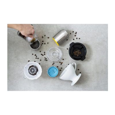 Hario Miolove Paslanmaz Çelik Mug Bardak, 270 ml, Siyah