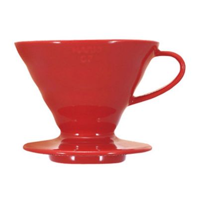 Hario - Hario V60 02 Dripper, Plastik, Kırmızı