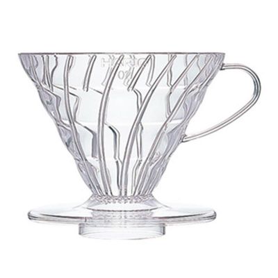 Hario - Hario V60 02 Dripper, Plastik, Şeffaf
