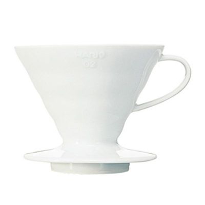 Hario - Hario V60 02 Dripper, Seramik, Beyaz