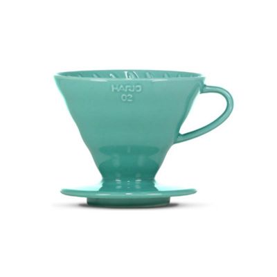Hario V60 02 Seramik Dripper, Turkuaz