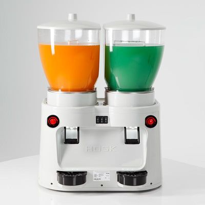 Hosk - Hosk Elite Ayran ve Limonata Makinesi 2x20 lt, Gri