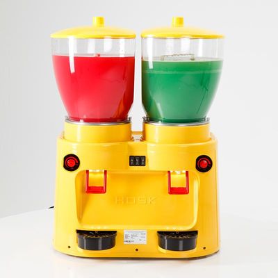 Hosk - Hosk Elite Ayran ve Limonata Makinesi 2x20 lt, Sarı