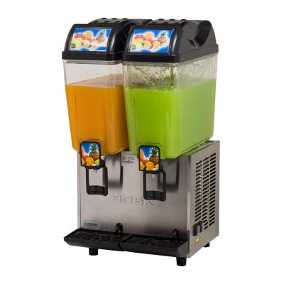 Hosk - Hosk İkili Limonata Şerbet Makinesi 2x20 lt Şerbet