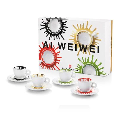 illy AI WEIWEI Espresso Fincan Takımı, 4 Adet