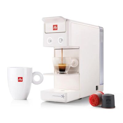 illy Francis Francis Espresso & Filtre Kahve Makinesi, Beyaz
