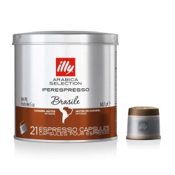 illy Iperespresso Brasil Kapsül Kahve, 21 Adet - Thumbnail