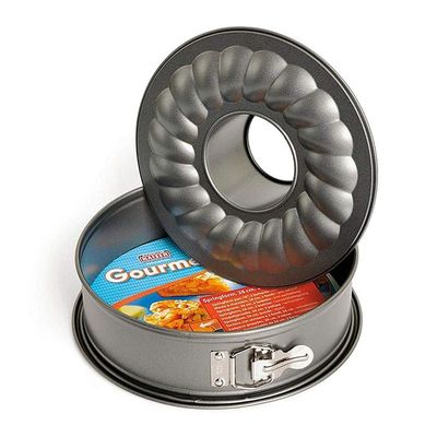 Kaiser - Kaiser Gourmet Kek Kalıbı, Kelepçeli, 2 Tabanlı, 28 cm