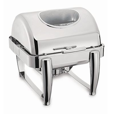 Kapp - Kapp Delux Chafing Dish Roll Top, Cam Kapaklı, 6 L