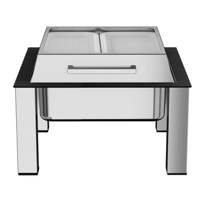 Kapp - Kapp Fusion Chafing Dish, GN 2/3, Cam Kapaklı, 6 L
