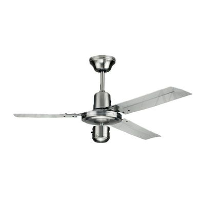 Kaşkar - Taflan K48005 Tavan Vantilatörü, 122 cm, Krom