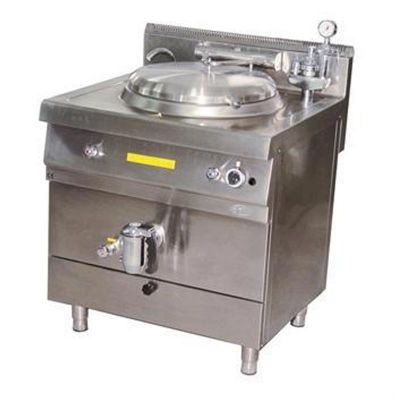 Öztiryakiler - Öztiryakiler İndirekt Kaynatma Tenceresi, Ventilli, 80 L, 80x75 cm