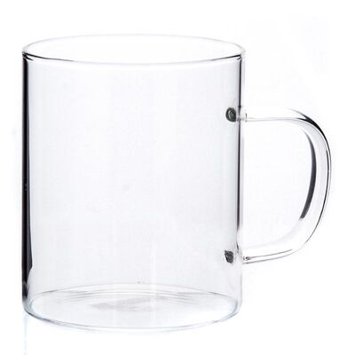 Keenmax - Keenmax Cam Kulplu Bardak, 300 ml