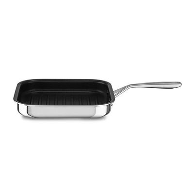 KitchenAid - KitchenAid 3-Ply Izgara Tava, Yapışmaz, Kaplama, Kare, 25x25 cm
