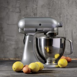 KitchenAid 5KSM125 Artisan Stand Mikser, 4.8 L, Gümüş Kontur - Thumbnail