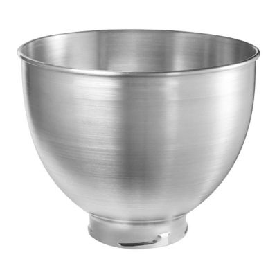 KitchenAid - KitchenAid K45 Mikser Uyumlu Kase, Kulpsuz, Paslanmaz Çelik