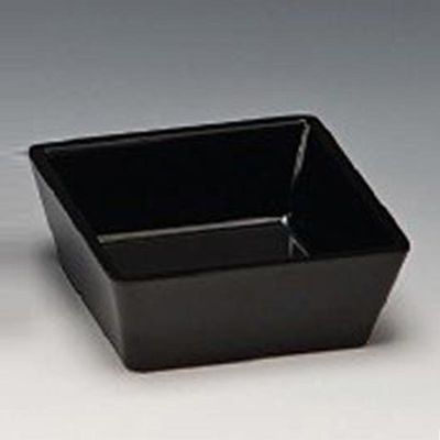 Zicco - Zicco Köşeli Çerezlik, 9x9x3.5 cm, Siyah