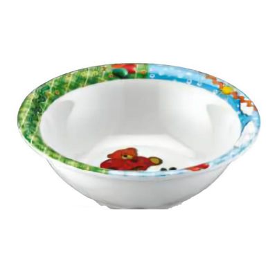 Külsan Thermoset - Külsan Thermoset Baby Life Bebek Kase, Ø 16 cm, 445 ml, Mavi-Yeşil