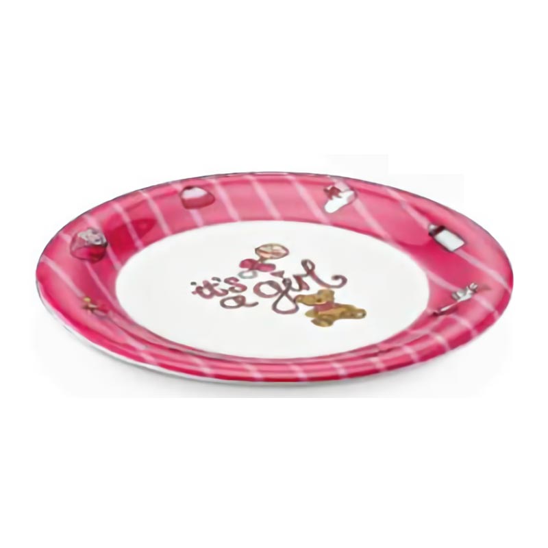 Külsan Thermoset Baby Life Bebek Tabağı, Ø 19 cm, Pembe Fiyatı