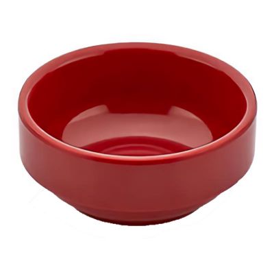 Külsan Thermoset - Külsan Thermoset Ramekins, Minimal, Ø 6 cm, 45 ml, Kırmızı