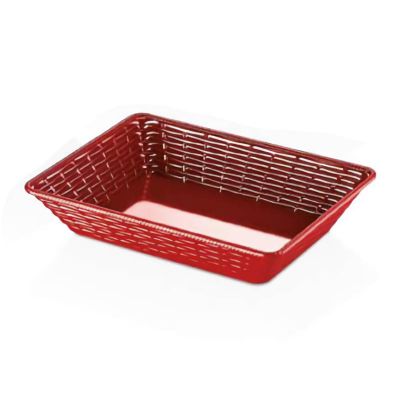 Külsan Thermoset - Külsan Thermoset Hena Ekmek Sepeti, 28x20 cm, Kırmızı