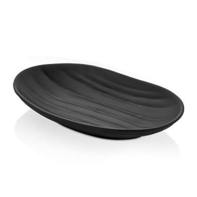 Külsan Thermoset - Külsan Thermoset Tabak, Elips, 18.3x11.5 cm, Siyah