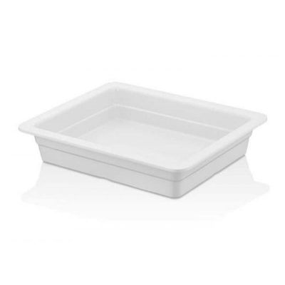 Külsan Thermoset - Külsan Thermoset Gastronom Küvet, GN 1/2, 26.5x32.5 cm, 2.9 L, Beyaz