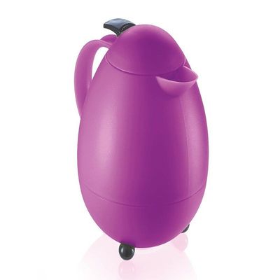 Leifheit - Leifheit Colombus Termos, 1 L, Mor