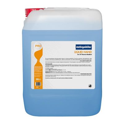 Öztiryakiler Liquid Hand Sıvıl Yıkama Maddesi, 20 L, Mavi
