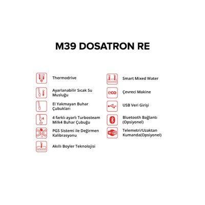 Cimbali M39 Dosatron TE Kahve Makinesi, 3 Gruplu