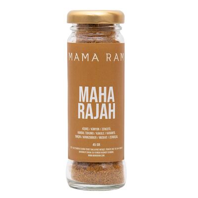 Mama Ram - Mama Ram Maharajah Körili Baharat, Cam Şişe, 45 gr