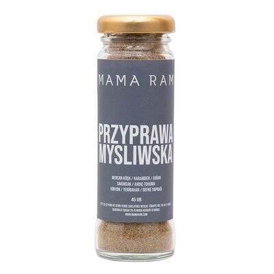 Mama Ram - Mama Ram Przyprawa Mysliwska Baharat, Cam Şişe, 40 gr