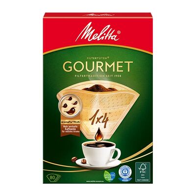 Melitta - Melitta 1x4 Gourmet Kahve Filtre Kağıdı