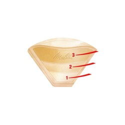 Melitta 1x4 Original Kahve Filtre Kağıdı, Beyaz - Thumbnail