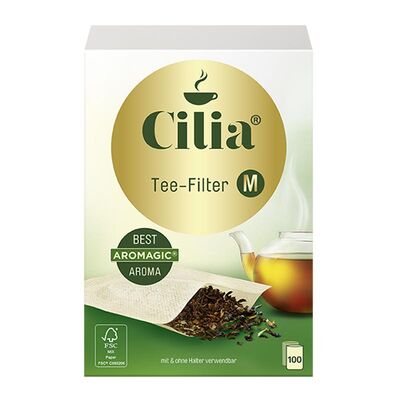 Melitta - Melitta Cilia Çay Filtresi, Orta Boy, 100 Adet