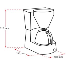Melitta Enjoy II Glass Top 1017-04 Filtre Kahve Makinesi, Siyah - Thumbnail
