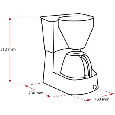 Melitta Enjoy II Glass Top 1017-04 Filtre Kahve Makinesi, Siyah
