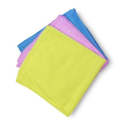 Öztiryakiler - Öztiryakiler Mikrofiber Banyo WC Temizlik Bezi Sarı