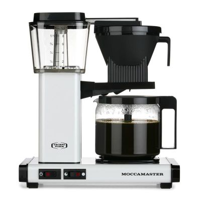 Moccamaster KBG 741 AO Filtre Kahve Makinesi, Metalik Beyaz