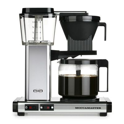 Moccamaster - Moccamaster KBG 741 AO Filtre Kahve Makinesi, Parlak Gümüş