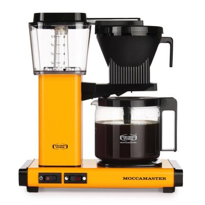 Moccamaster - Moccamaster KBG 741 AO Filtre Kahve Makinesi, Sarı Biber