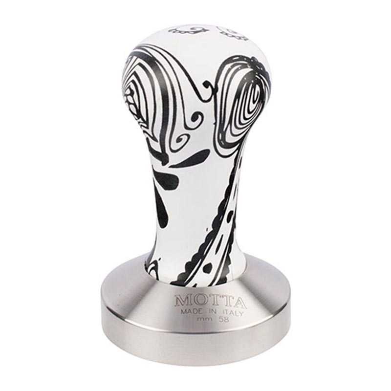 Pressino Ergonomico con setole inox d. 53 / 58 mm. fondo piatto - Deta