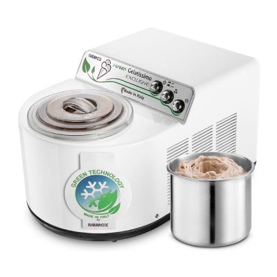 Nemox - Nemox Gelatissimo Exclusive i-Green Dondurma Makinesi, Beyaz