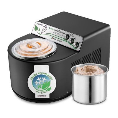Nemox - Nemox Gelatissimo Exclusive i-Green Dondurma Makinesi, Siyah