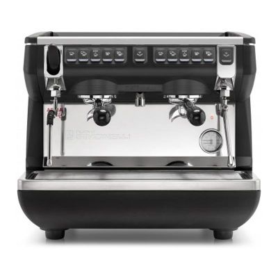 Nuova Simonelli Appia Life Compact Tall Cup Tam Otomatik Espresso Kahve Makinesi, 2 Gruplu, Siyah