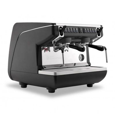 Nuova Simonelli Appia Life Compact Tall Cup Tam Otomatik Espresso Kahve Makinesi, 2 Gruplu, Siyah